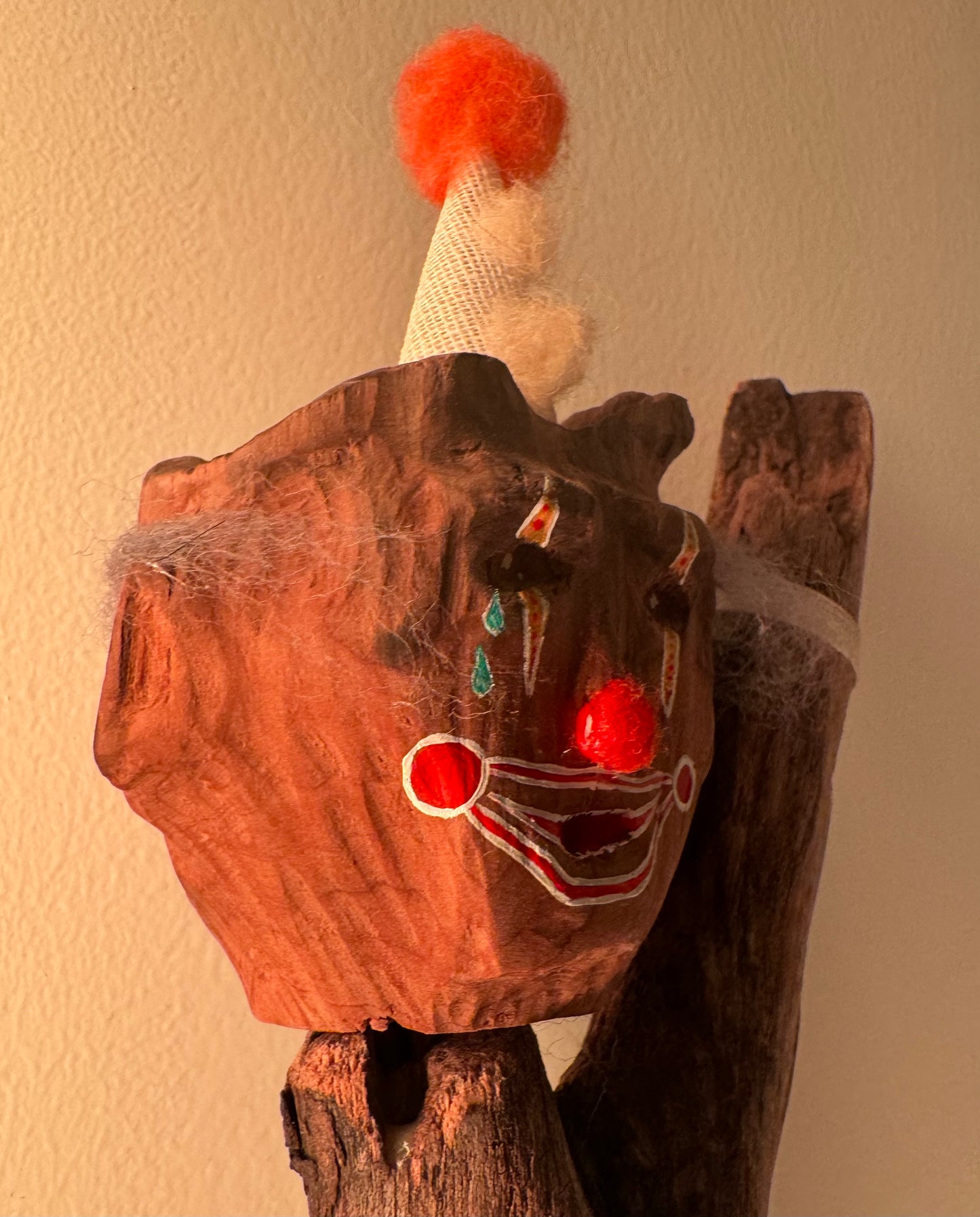Driftwood Clown