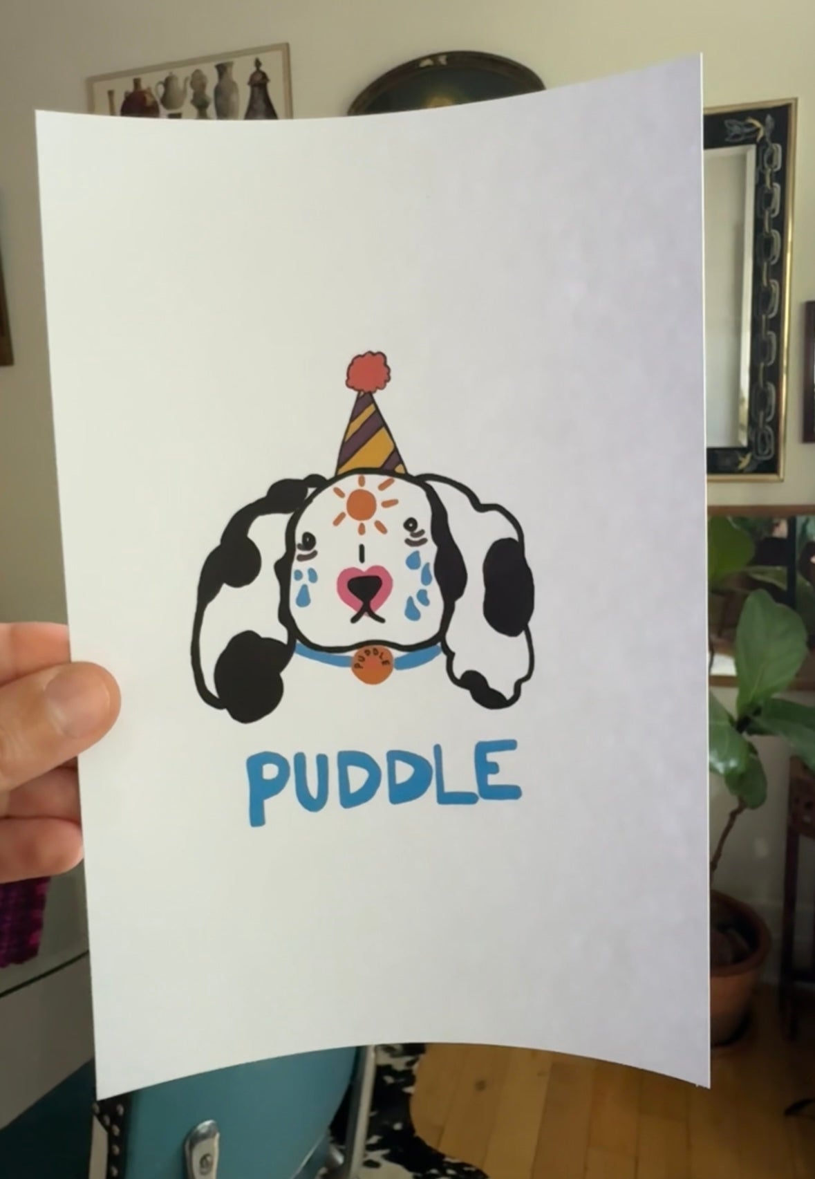 Puddle print ૮ ᴖﻌᴖა