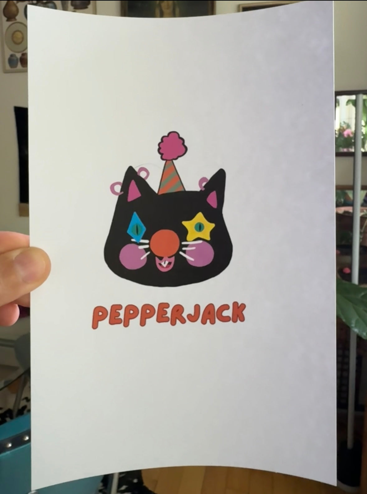 Pepper ₍⸍⸌̣ʷ̣̫⸍̣⸌₎ Jack print
