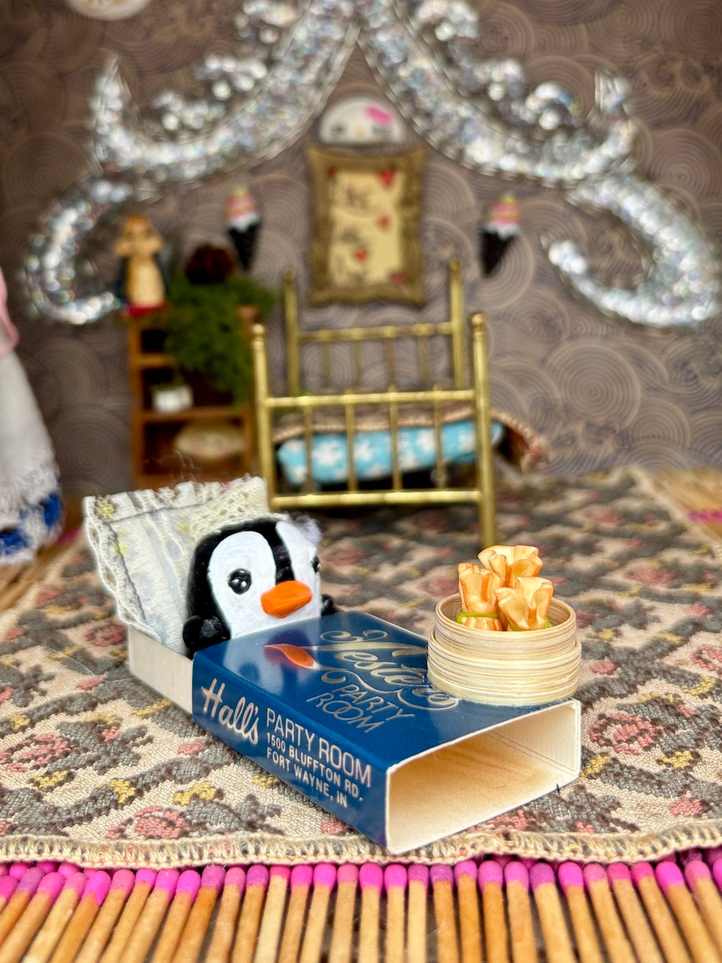 Matchbook Mini (Dumpling Penguin)