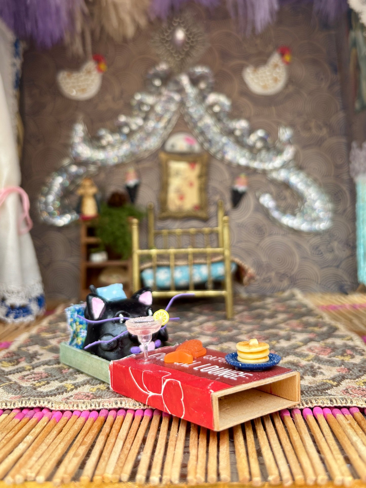 Matchbook Mini (Cocktail Cat)