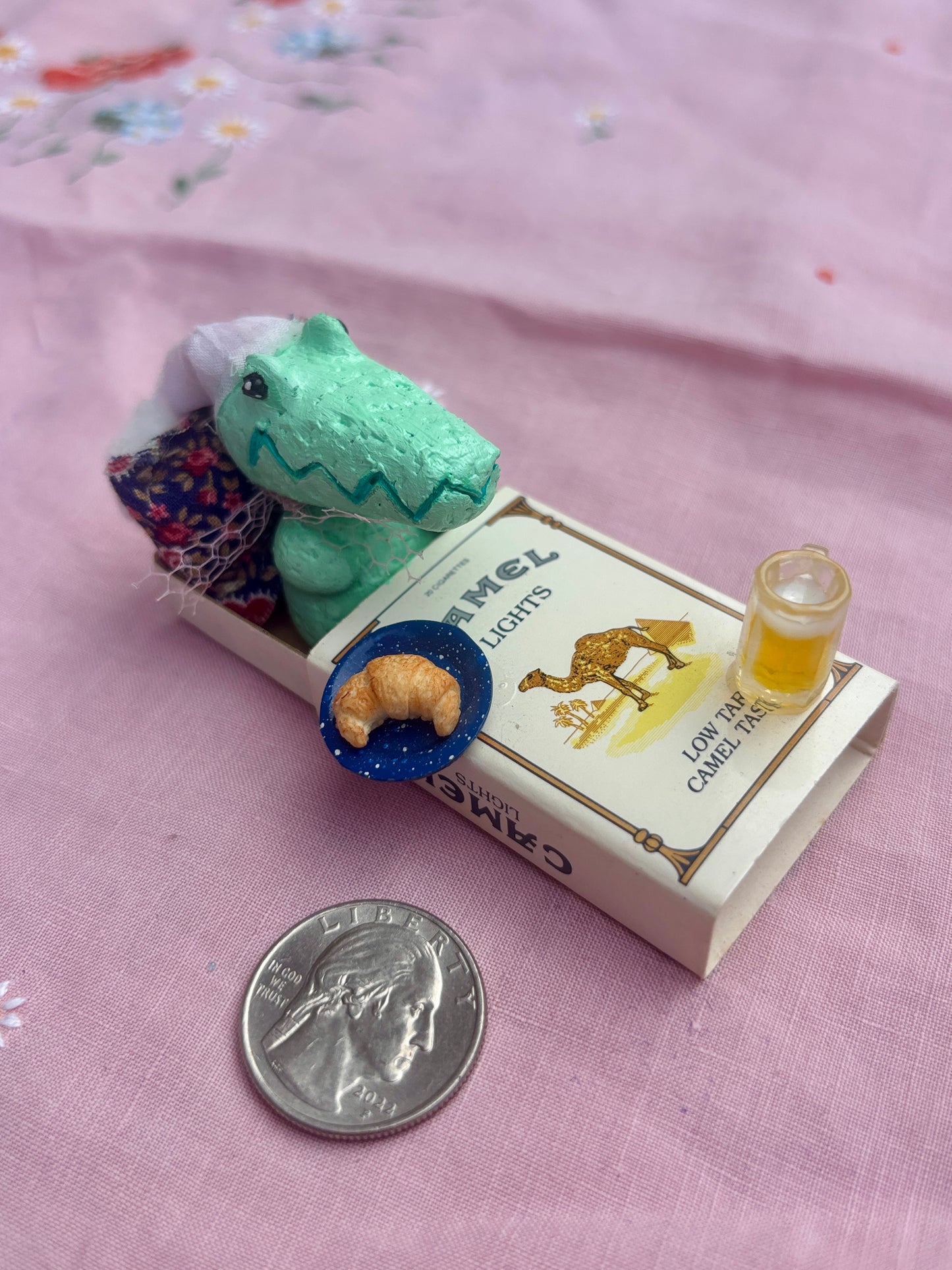 Matchbook Mini (Croissant & A Beer Gator)