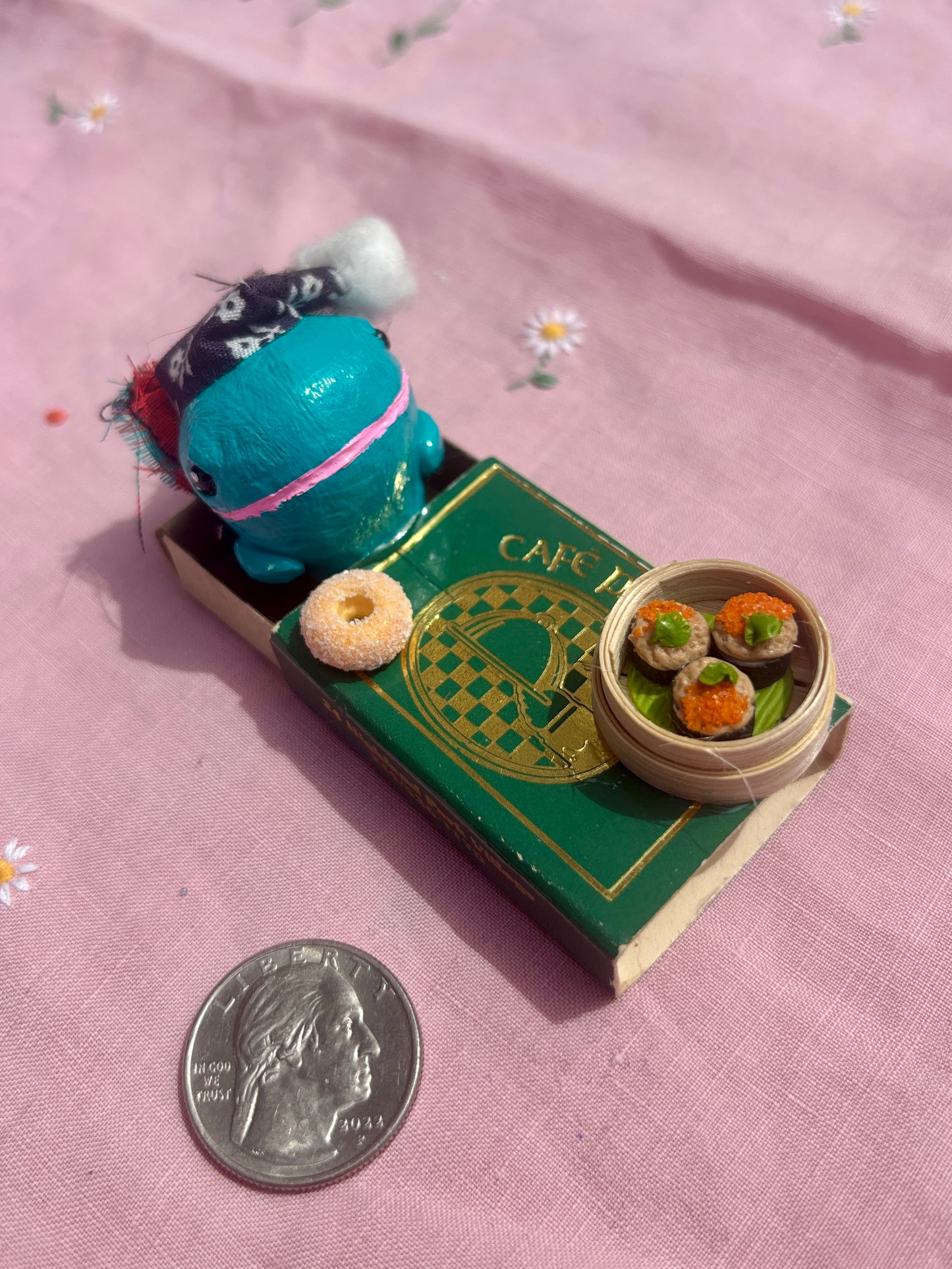 Matchbook Mini (Dim Sum Donut Whale)