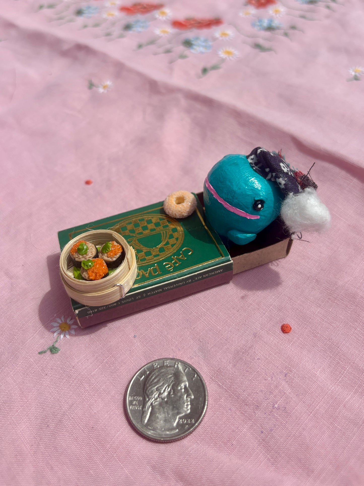 Matchbook Mini (Dim Sum Donut Whale)