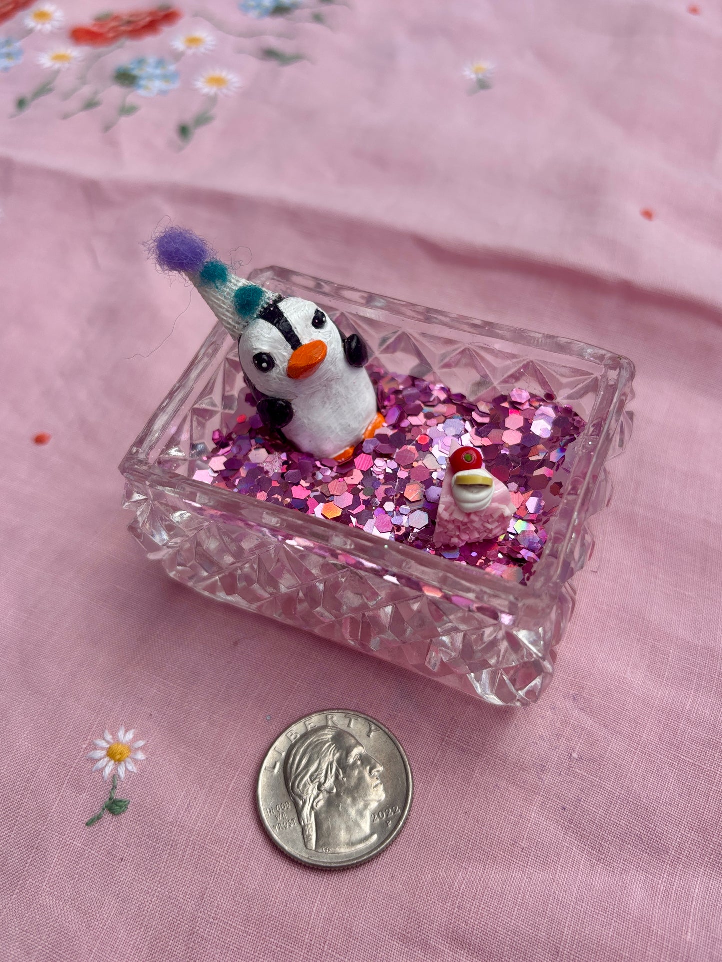 Penguin in Tub