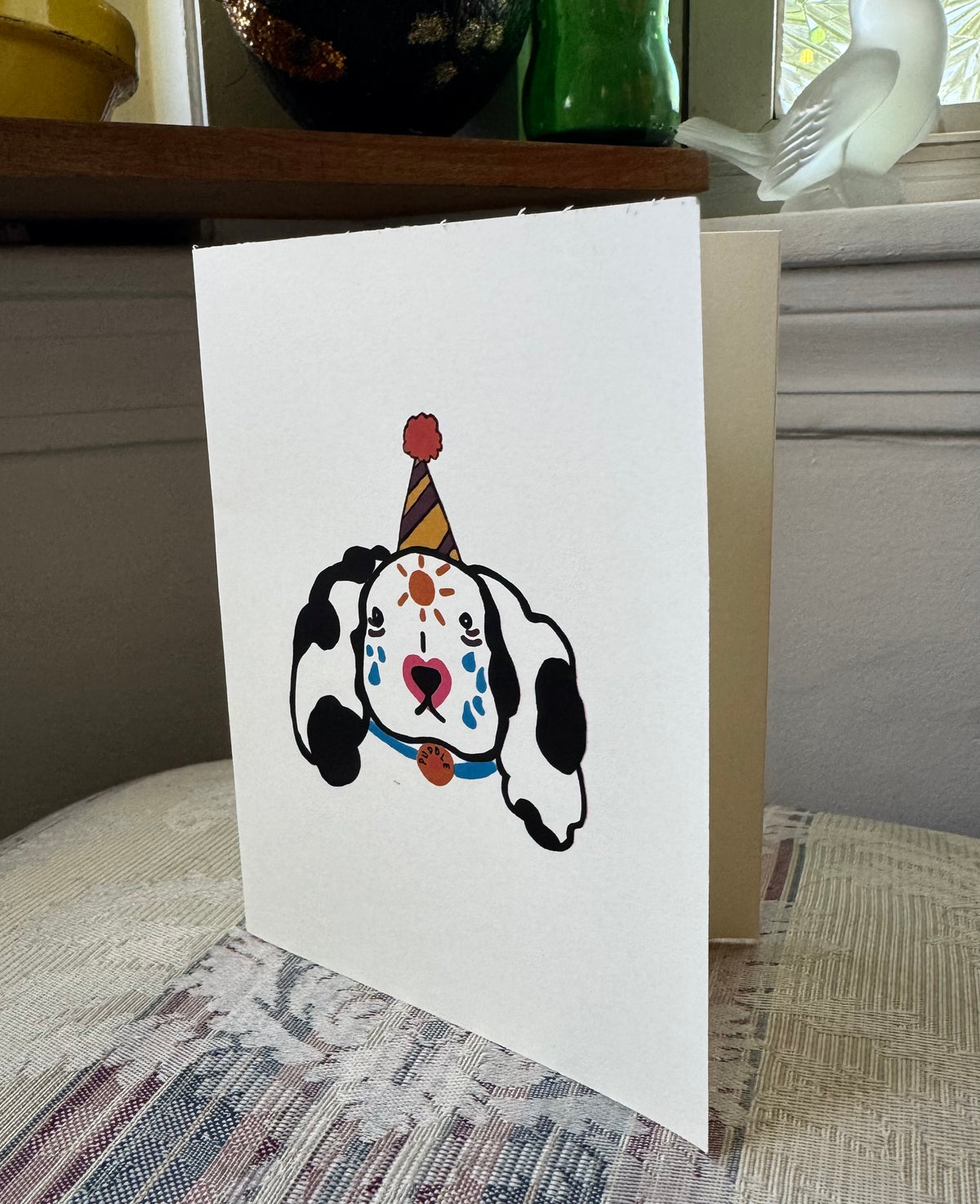 Puddle greeting card
