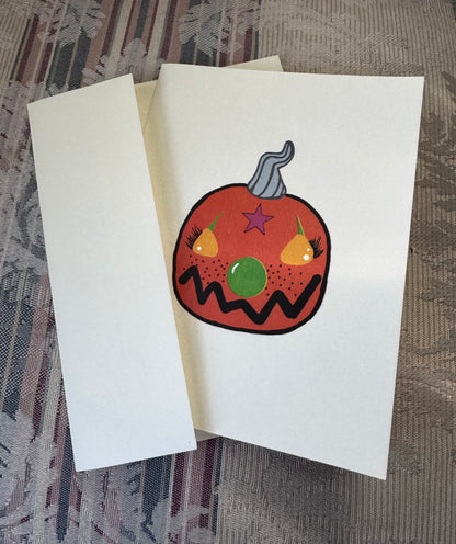 Trick$ greeting card