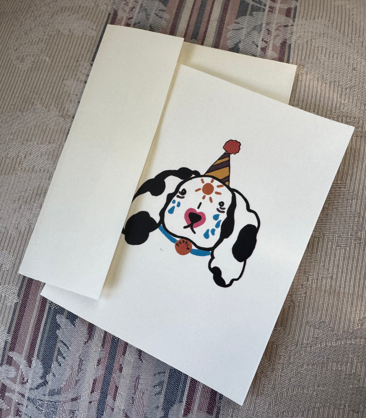 Puddle greeting card