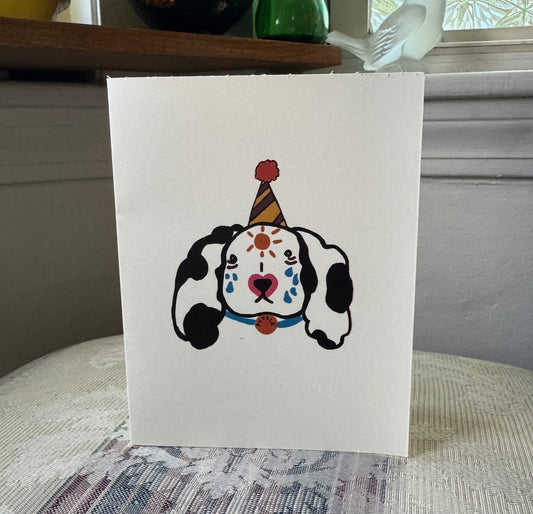 Puddle greeting card