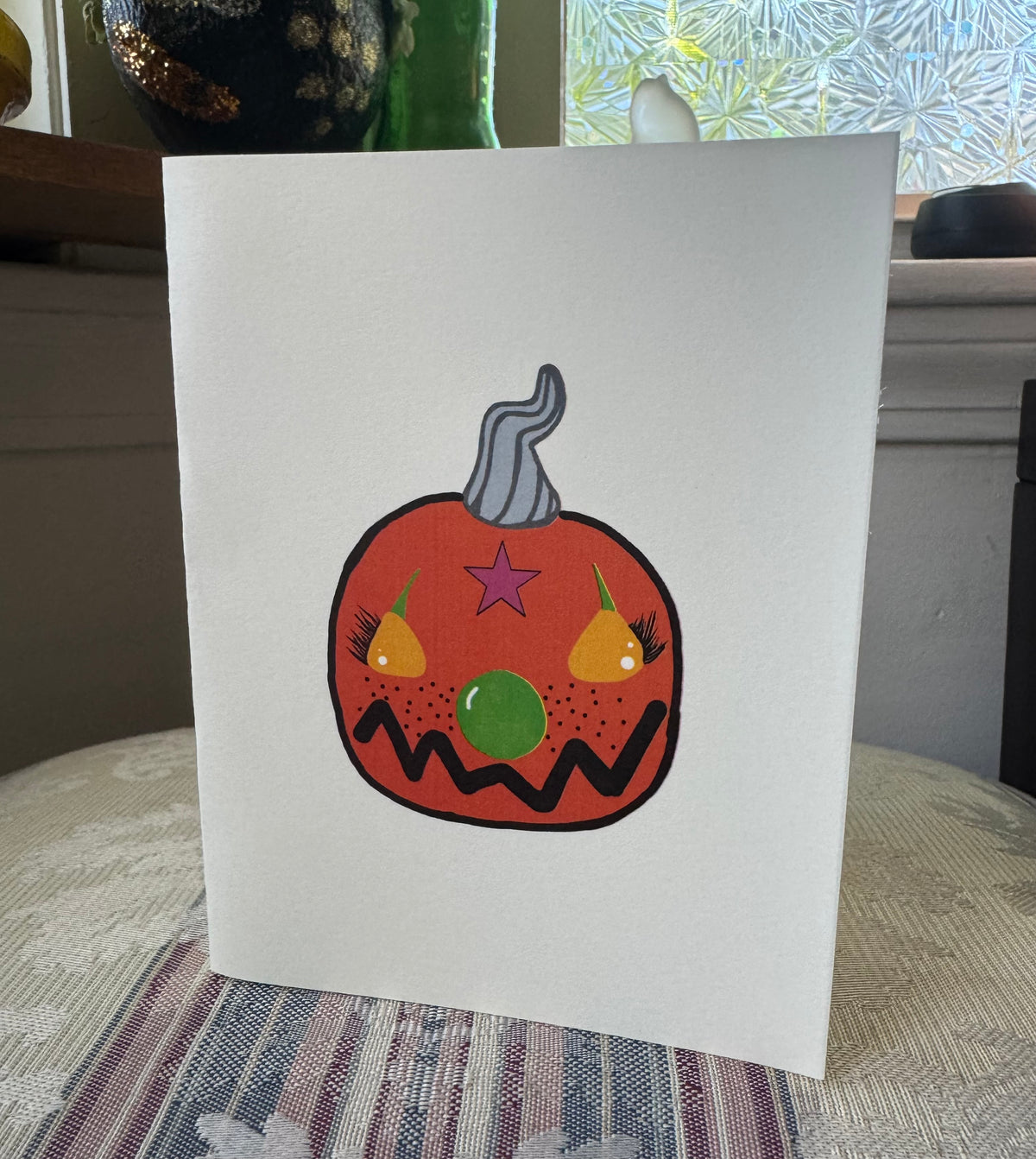 Trick$ greeting card