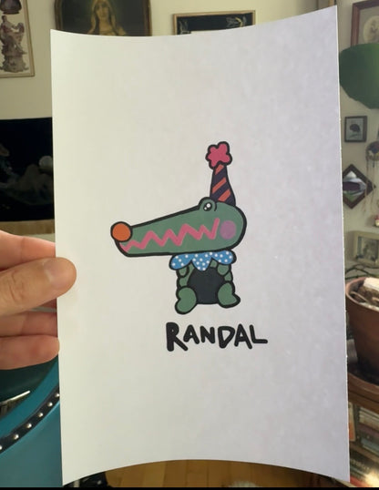 Randal 𓆊𓆌 print