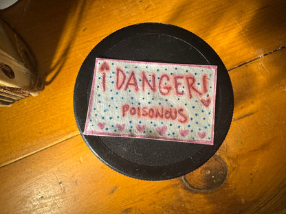 cutie blue creature in a jar