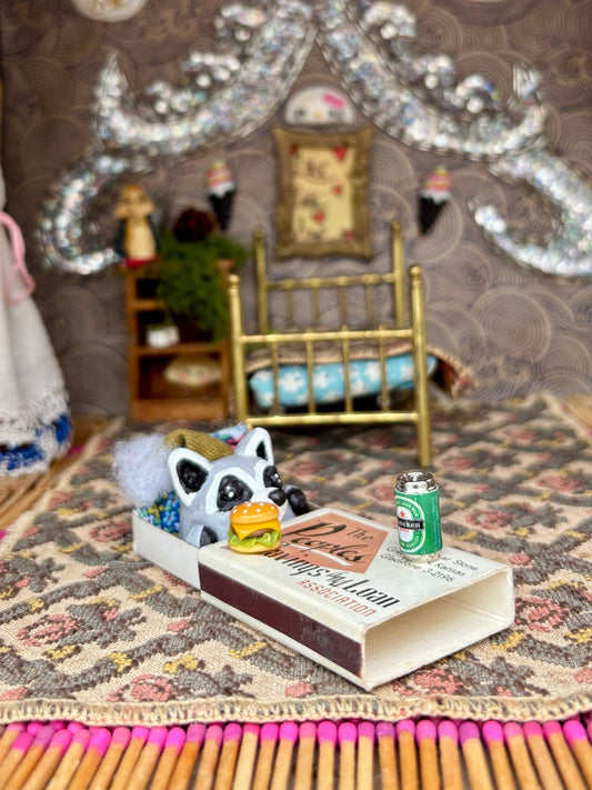 Matchbook Mini (Heineken Raccoon)