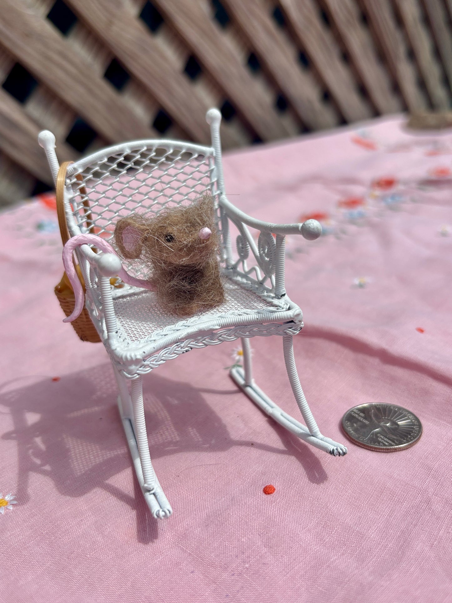 Mouse In Rocking Chair