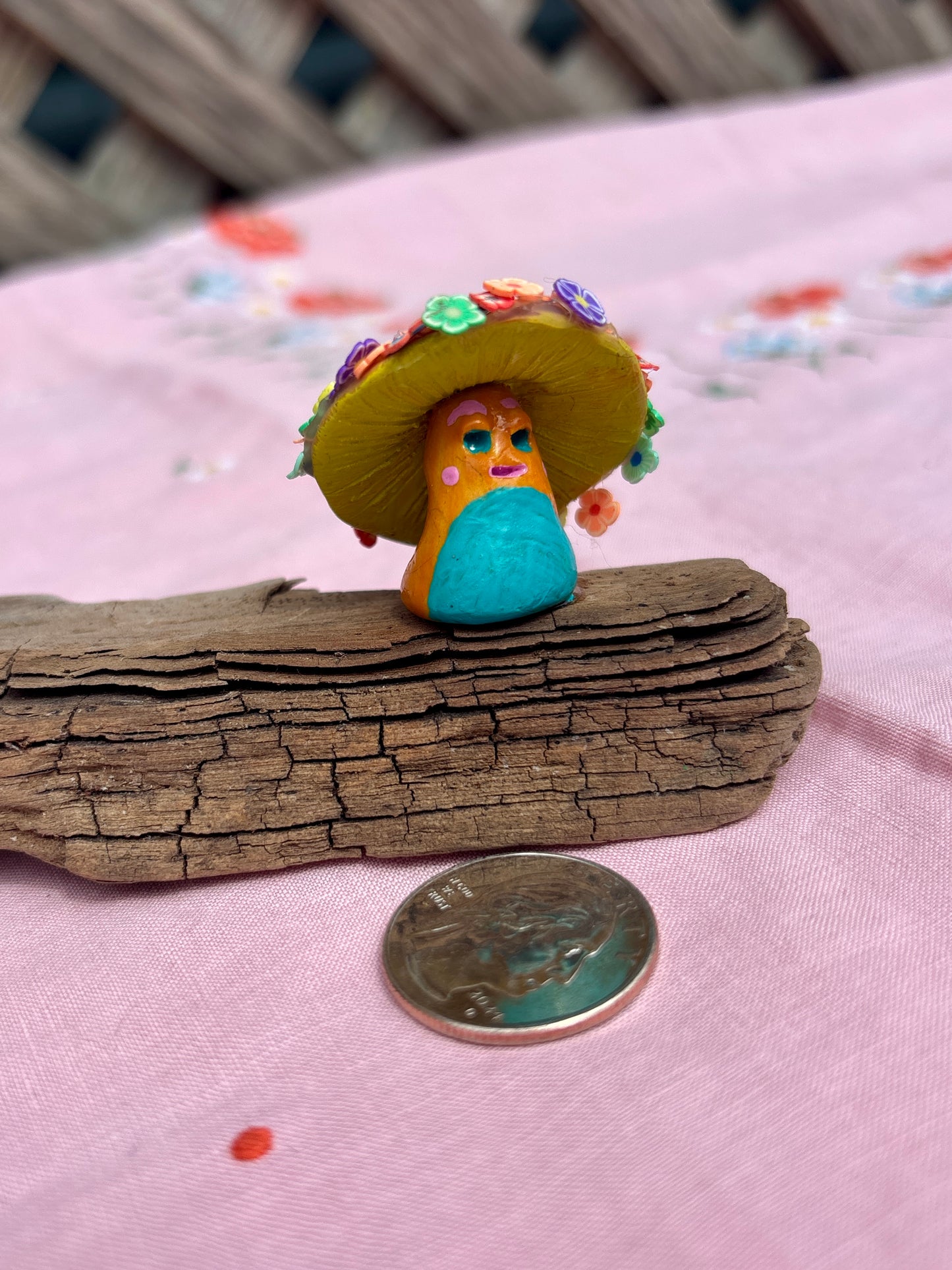 Mushroom Mini Fun Guy (fungi) Ruby